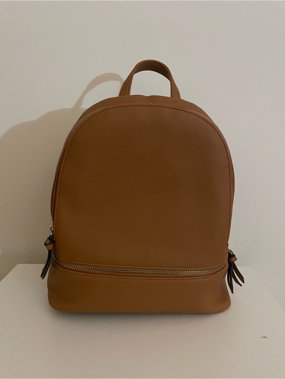 Classic Tan Mini Backpack - Sleek Everyday Carry